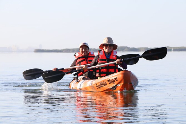 giro in kayak a cancun 5