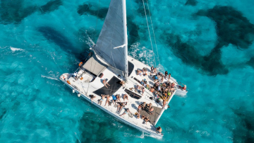 Tours en catamaran à Cancun : paradis de la voile