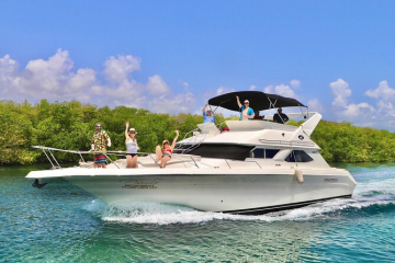 Tour en yacht de luxe - Naviguez comme un VIP à Cancun