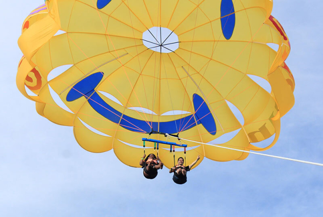 parasailing en cancun 5