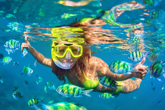 snorkel en cancun 1