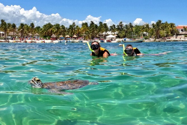 snorkel en cancun 2